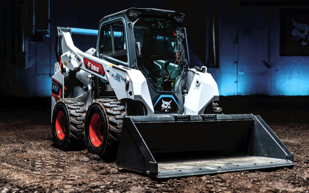 Bobcat toont op CONEXPO nieuwe elektrische schranklader en een  elektrische, autonoom werkende conceptmachine