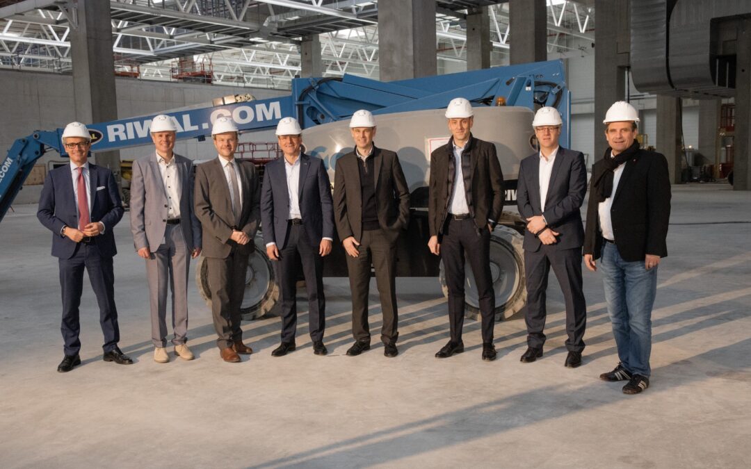 Productiehal voor nieuwe groepsmotor is klaar.