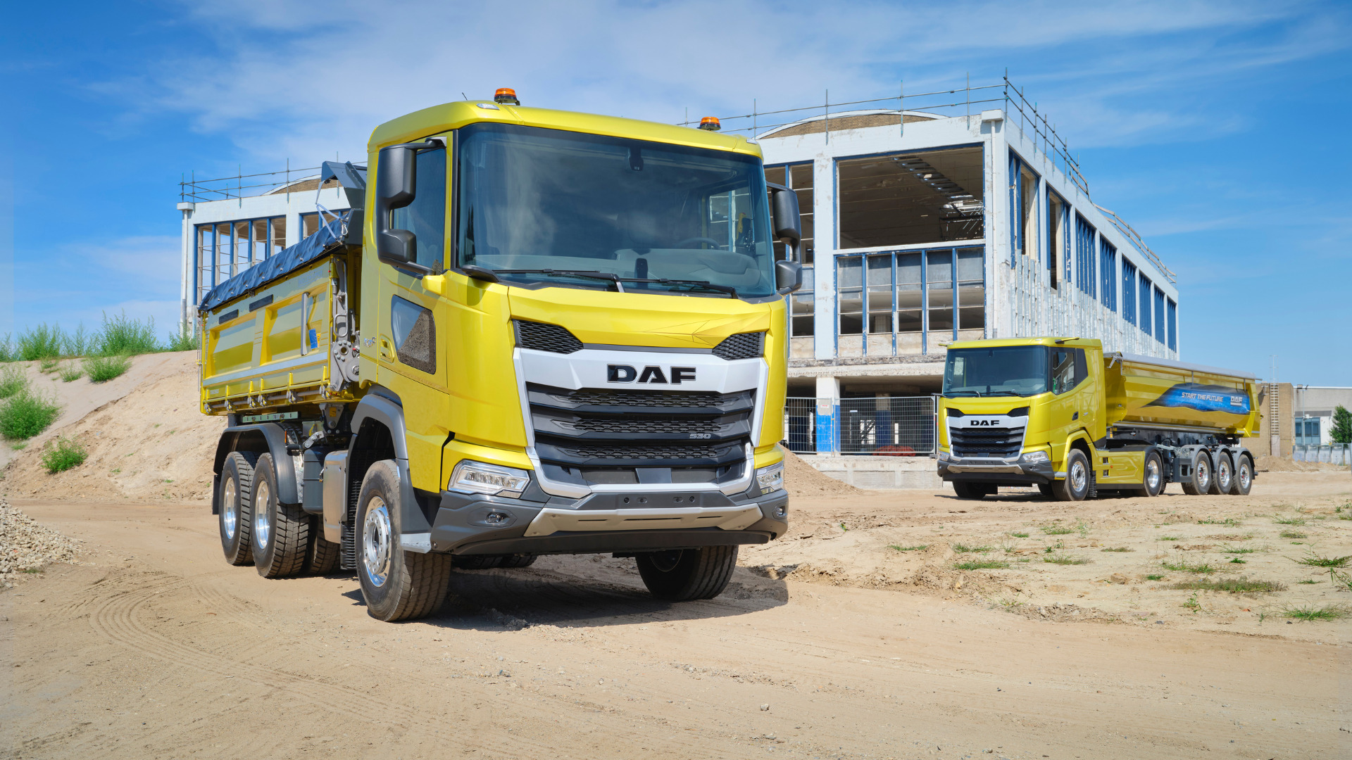 DAF lance une gamme complète de camions nouvelle génération pour chaque application.
