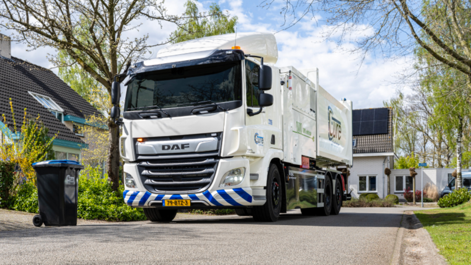 14 DAF entièrement électriques pour le ramassage des ordures