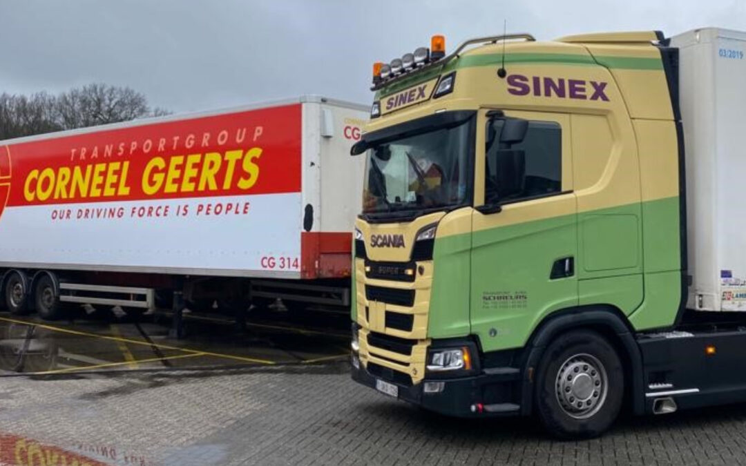 Overname van SINEX bv en Transporten Schreurs bv door Corneel Geerts Transportgroup