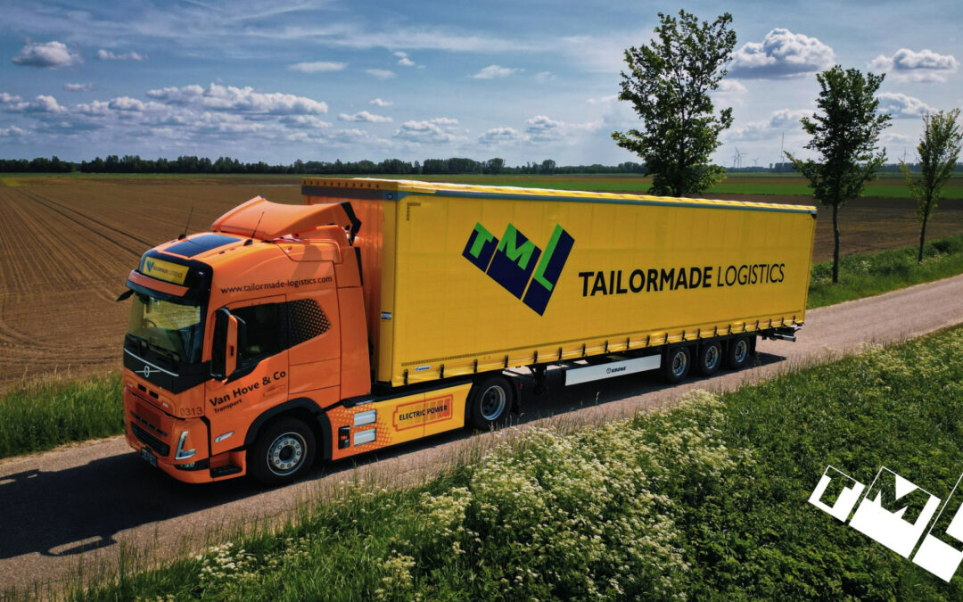 Tailormade Logistics voegt eerste elektrische vrachtwagens toe aan zijn vloot