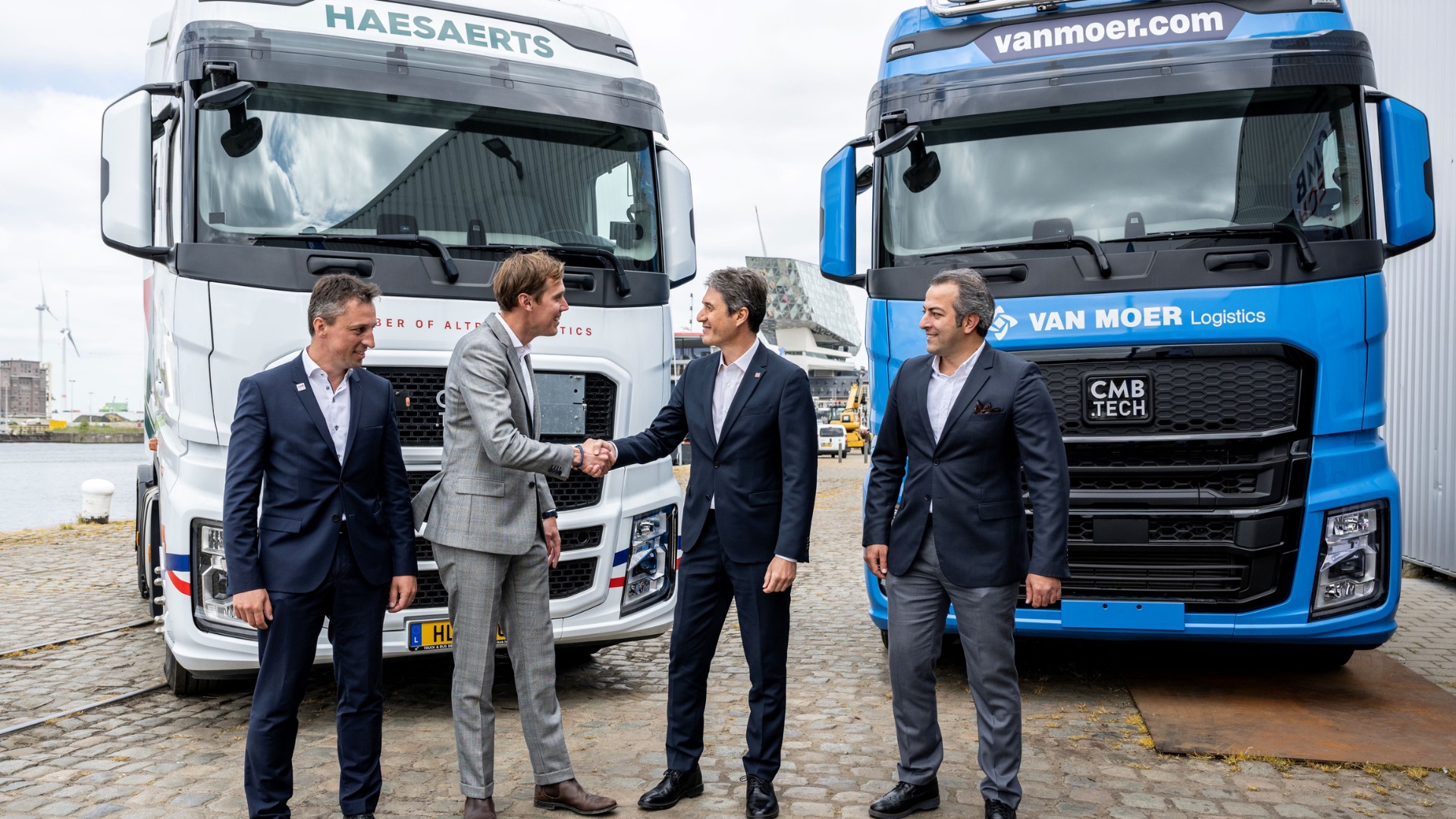 CMB.TECH et Ford Trucks annoncent une coopération pour la conversion en camions à hydrogène à double carburant