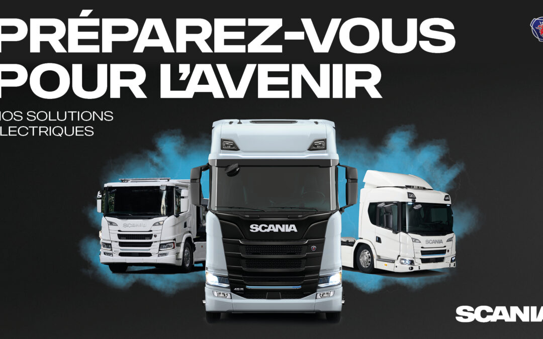 Découvrez les solutions électriques de Scania