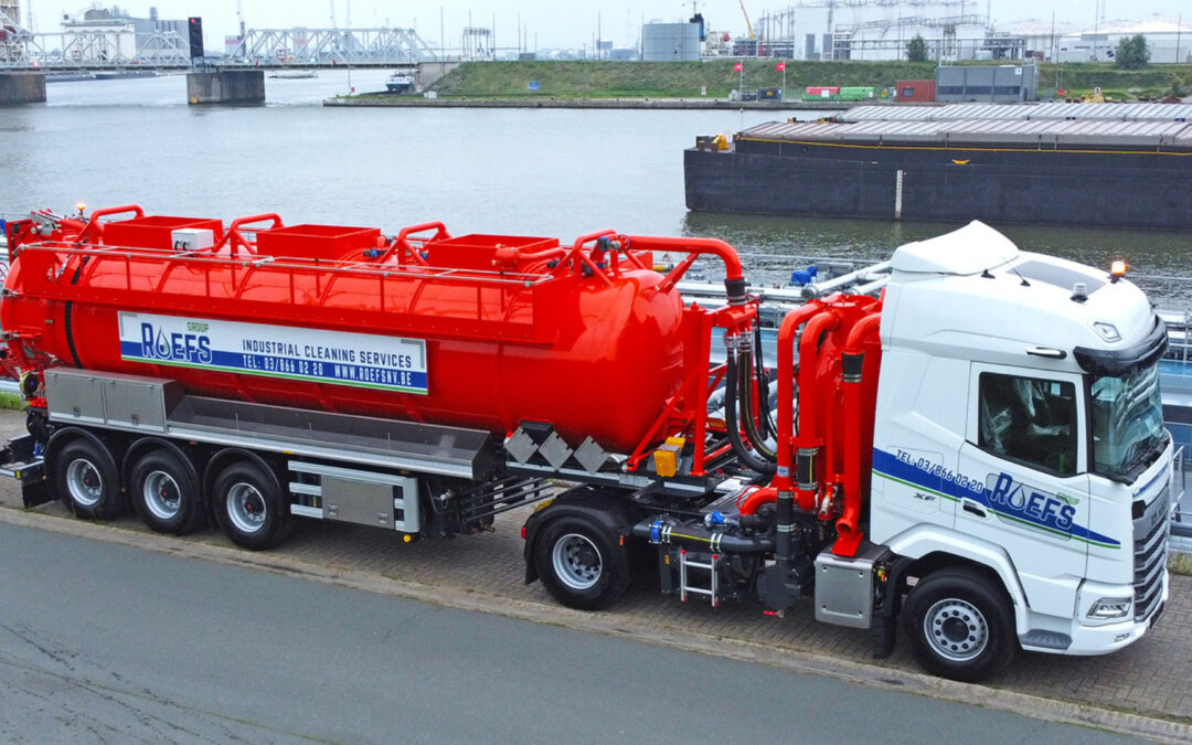 Aerts Trucks levert DAF XF480 FT met vacuümunit van Kenis Service voor Roefs Group