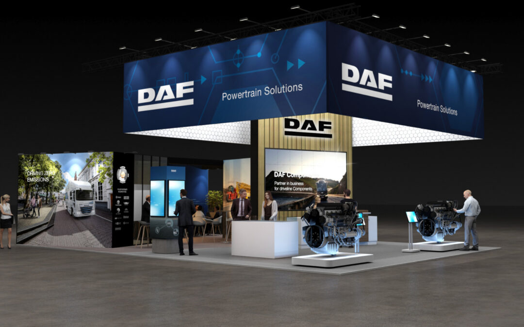 Busworld 2023 in Brussel: DAF Components presenteert nieuwe aandrijflijnen voor touringcars en bussen