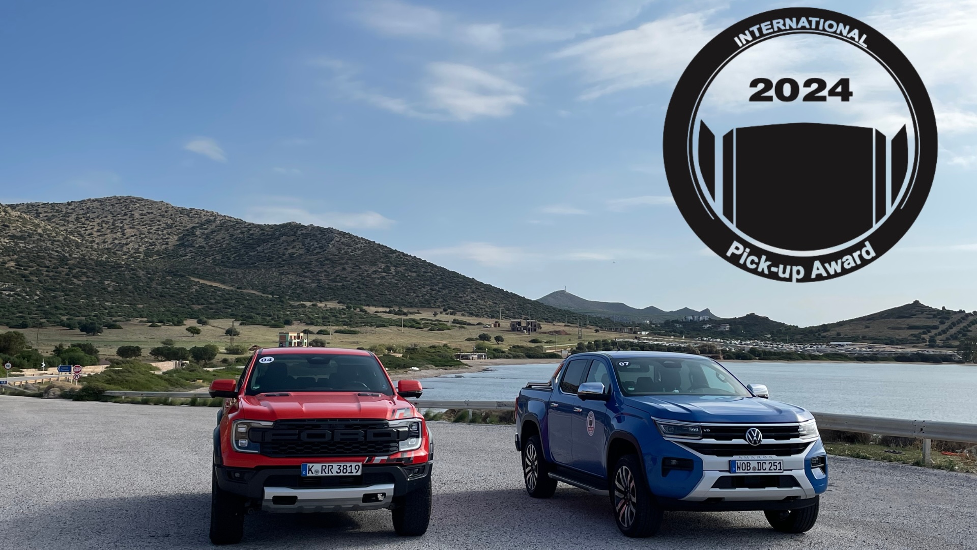Ford Ranger & Volkswagen Amarok delen International Pick-up Award (IPUA)