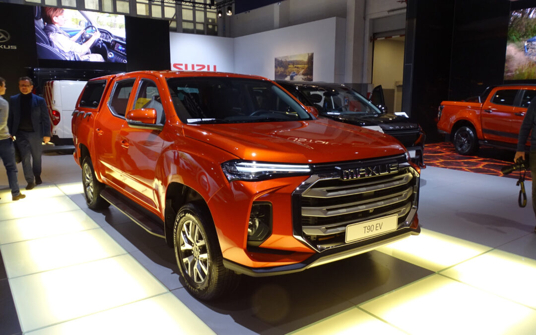 Puur elektrische Maxus T90 EV pickup