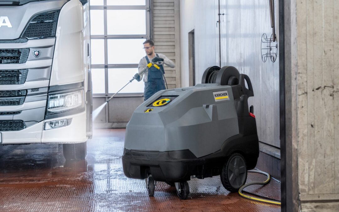 Kärcher onthult 7 nieuwe warmwater hogedrukreinigers