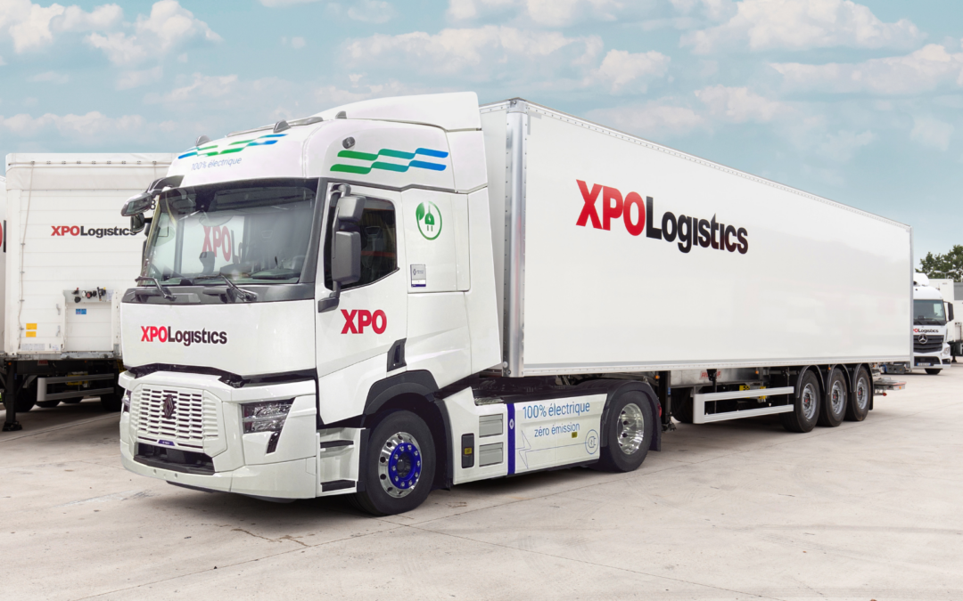 XPO Logistics investeert in  165 bijkomende elektrische vrachtwagens van Renault Trucks – waarvan 105 Renault Trucks E-Tech T