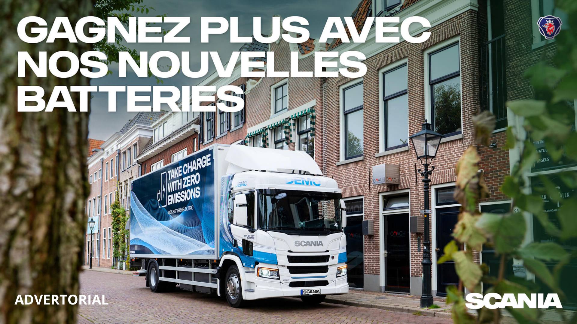 Scania continue d’élargir son offre de véhicules électriques à batterie et de services associés