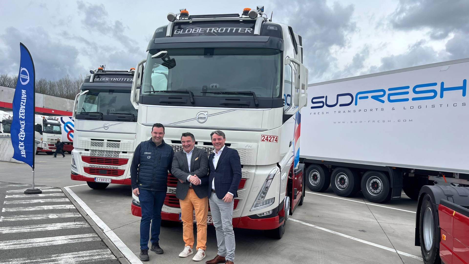 Sud Fresh investeert in 12 FH-trekkers van Volvo Trucks