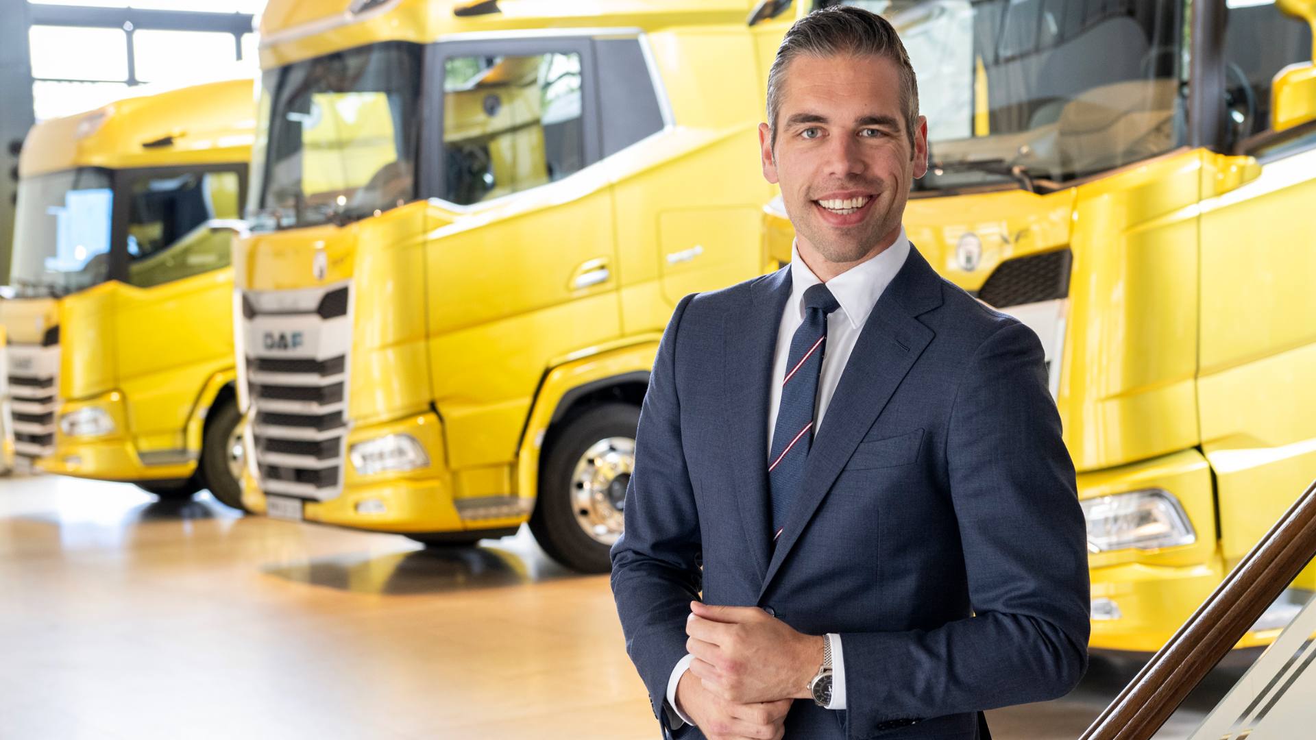 Jeroen van den Oetelaar nommé nouvel ingénieur en chef de DAF Trucks