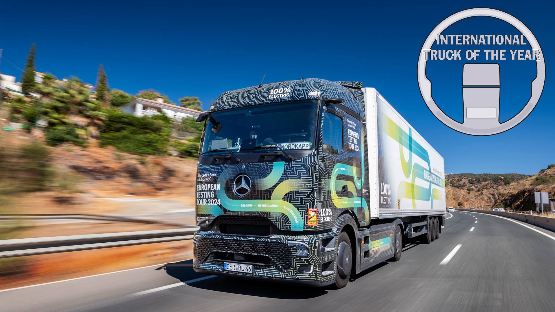 Mercedes-Benz Trucks’ eActros 600 voted International Truck of the Year 2025