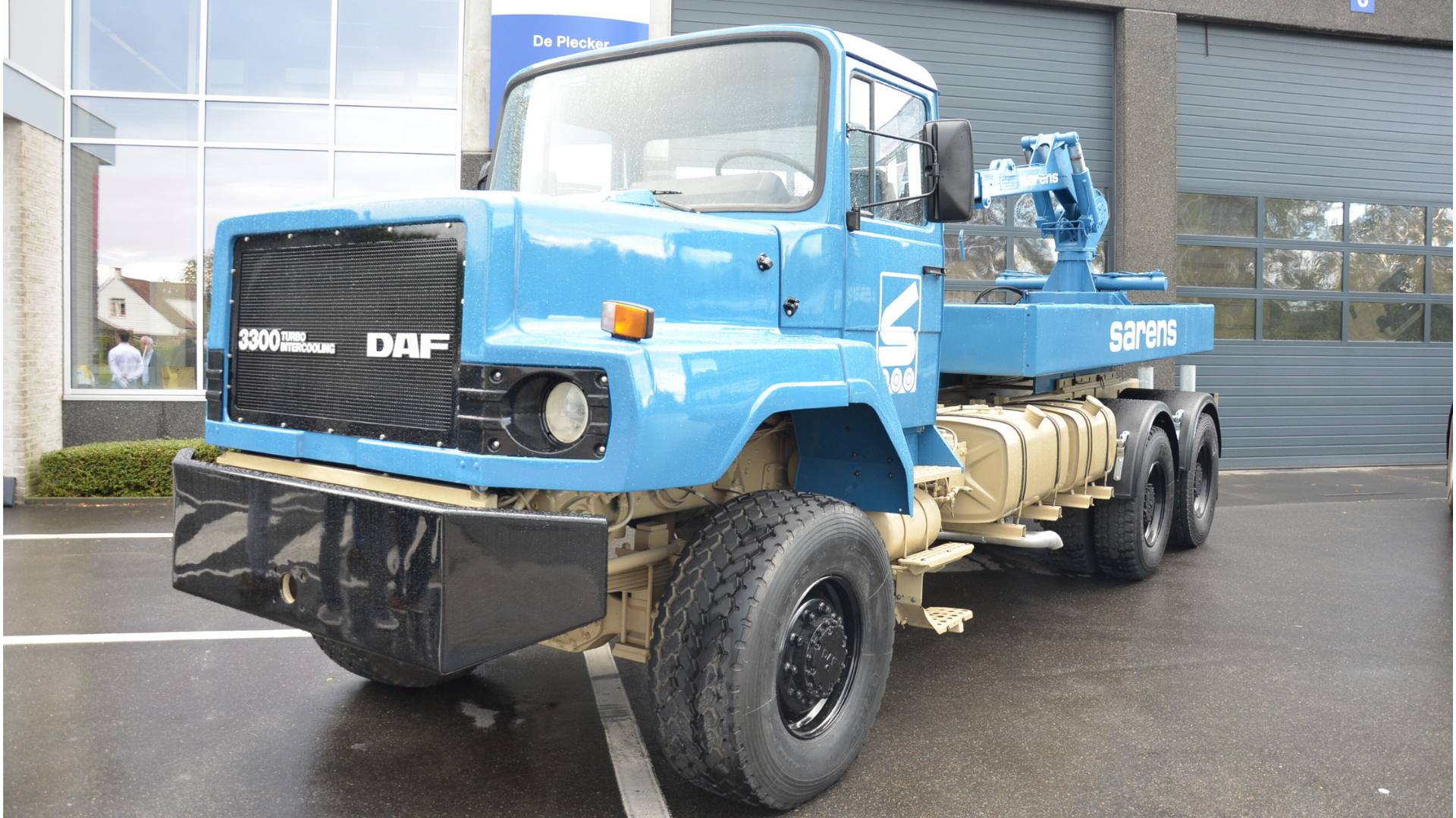 DAF concessiehouder Garage De Plecker-Pauwels restaureert oldtimer DAF-trekker voor Sarens
