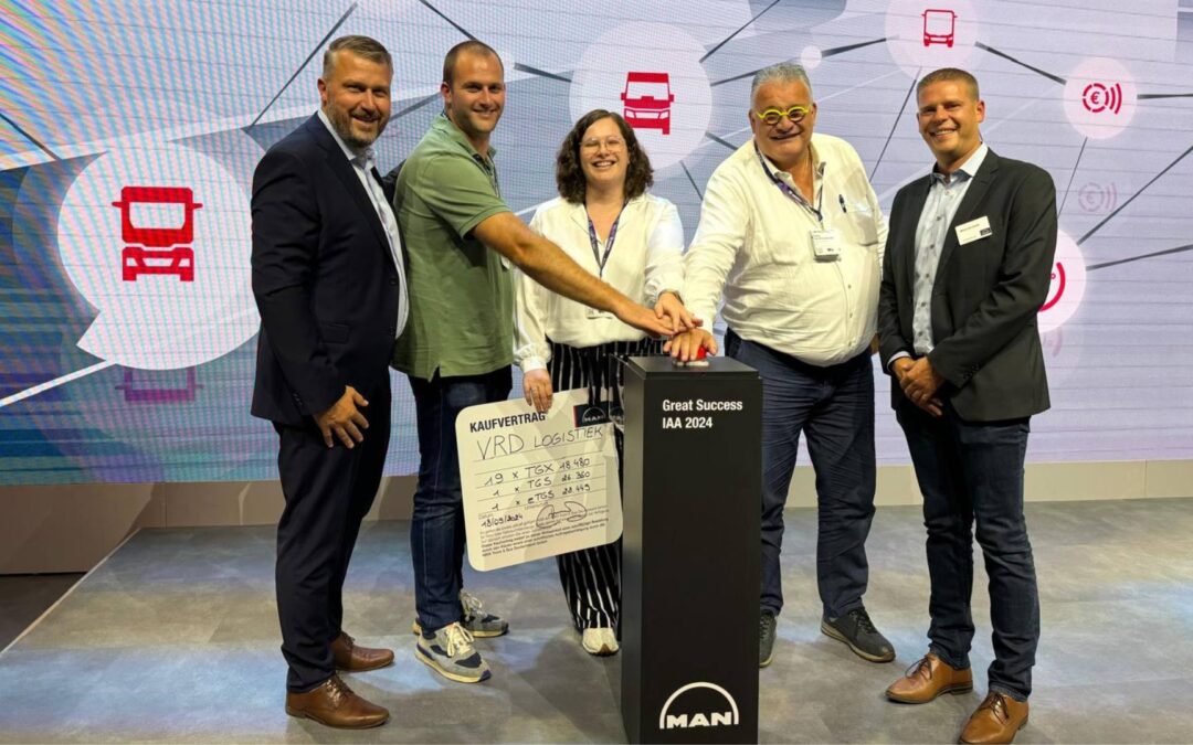 VRD Logistiek en MAN: Partners in duurzaam transport.