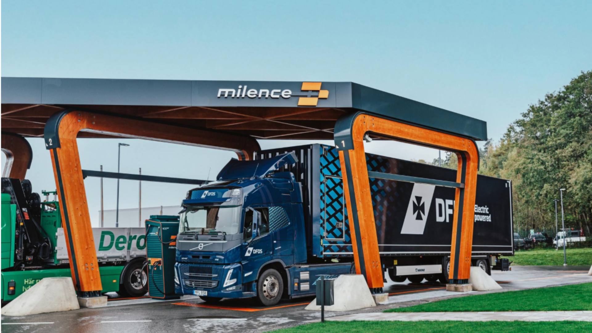 Milence breidt uit naar Scandinavië met de opening van een nieuwe laadhub in Varberg, Zweden