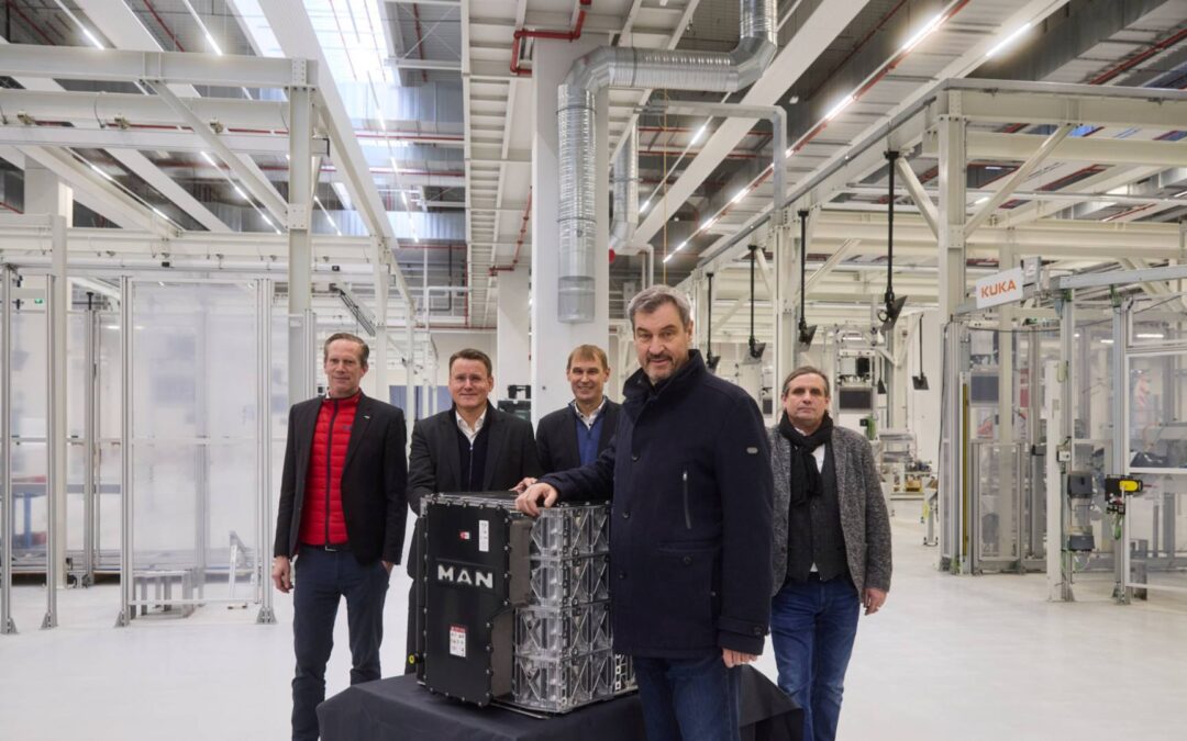 MAN célèbre la cérémonie d&rsquo;inauguration de sa nouvelle usine de production de batteries à Nuremberg