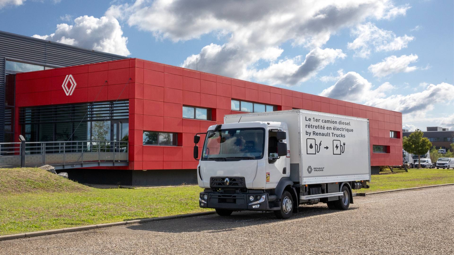 Renault Trucks registreert de allereerste elektrische retrofit vrachtwagen in Frankrijk