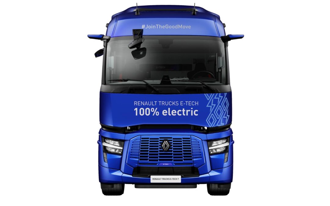 600 km d&rsquo;autonomie pour le Renault Trucks E-Tech T  dès 2025