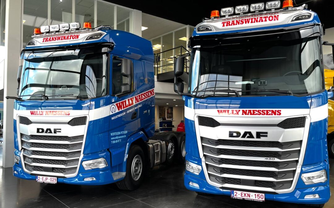 « Chapeau » de DAF pour Willy Naessens Group