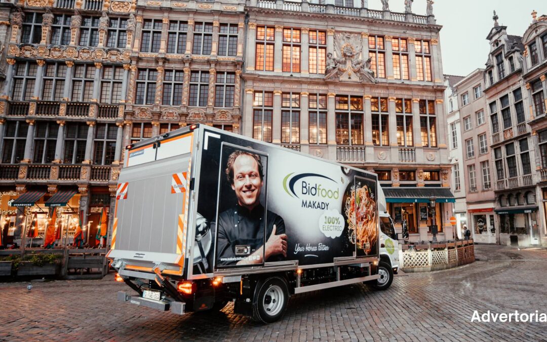 Bidfood Belgium kiest voor de elektrische FUSO eCanter