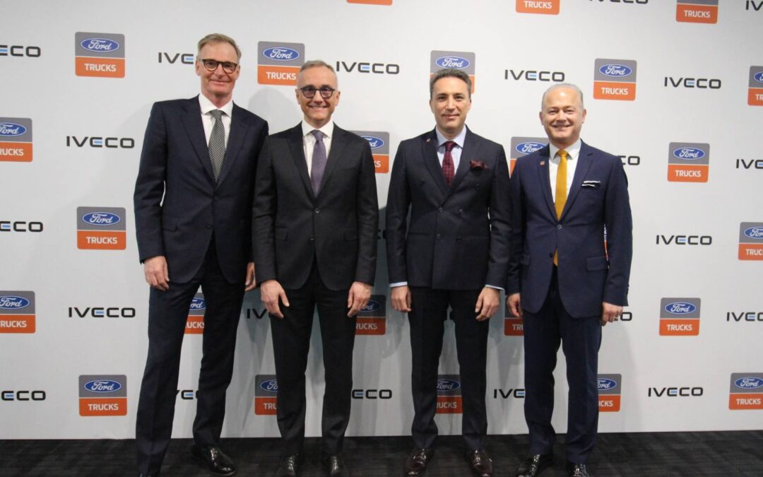 Ford Trucks en IVECO tekenen gezamenlijke ontwikkelingsovereenkomst voor nieuwe cabine voor zware vrachtwagens