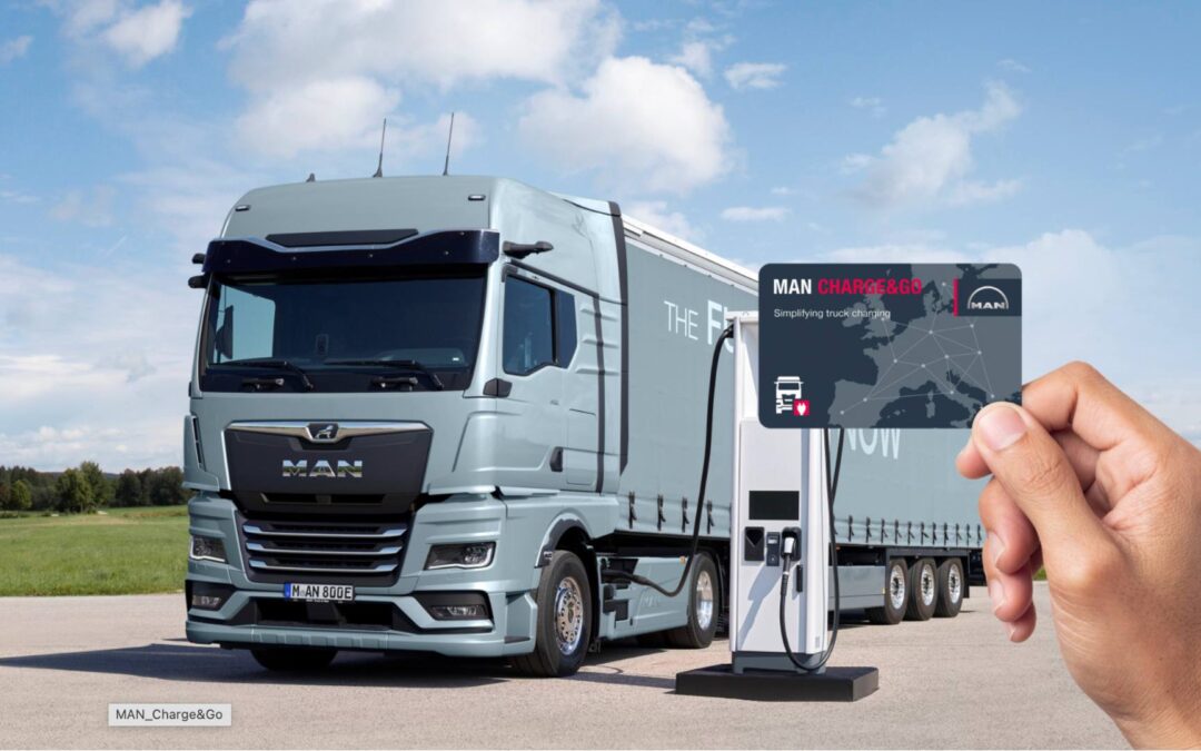 MAN Charge&Go – Nieuwe openbare oplaaddienst voor elektrische vrachtwagens