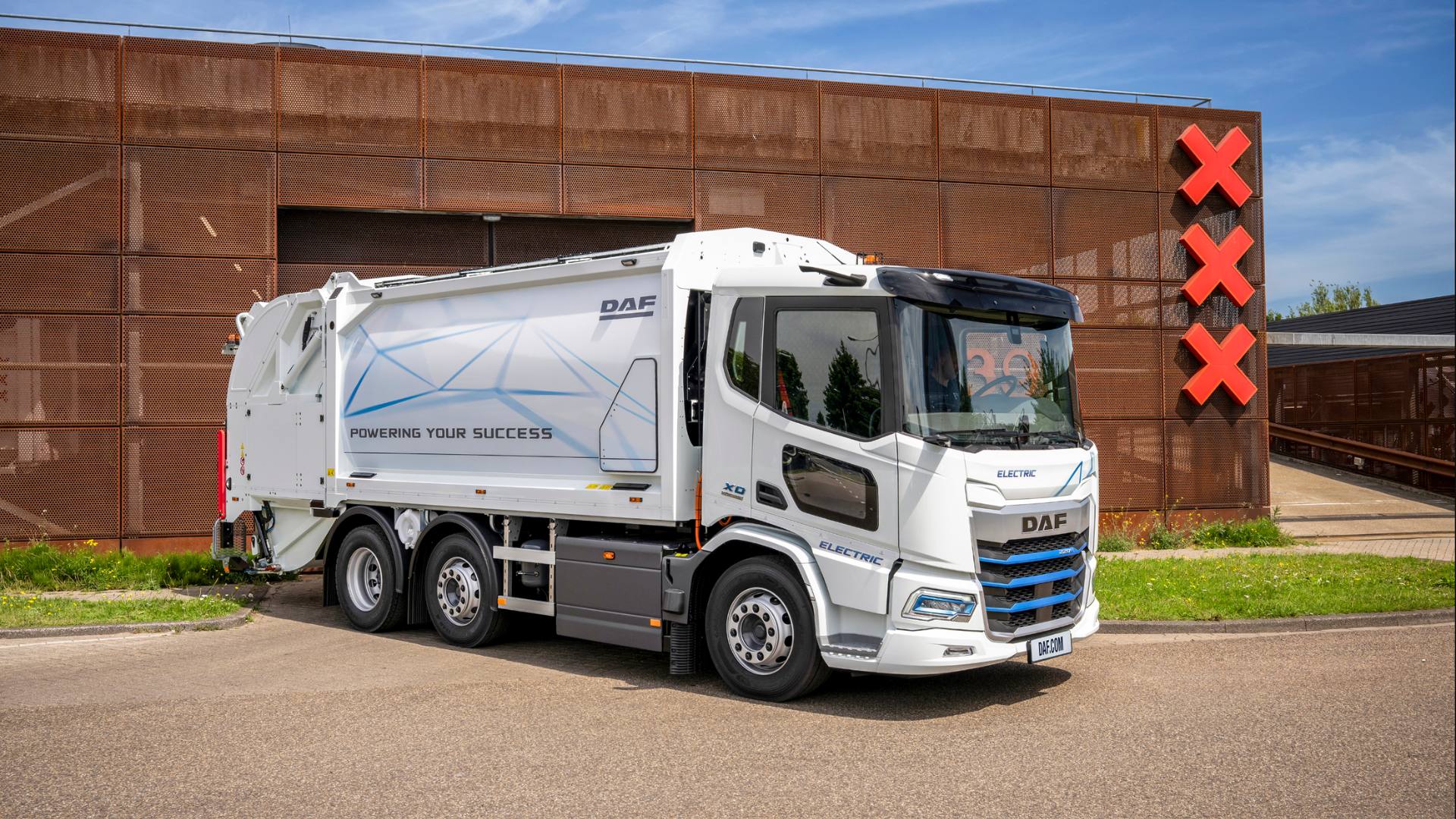 La ville d’Amsterdam commande 40 camions DAF entièrement électriques