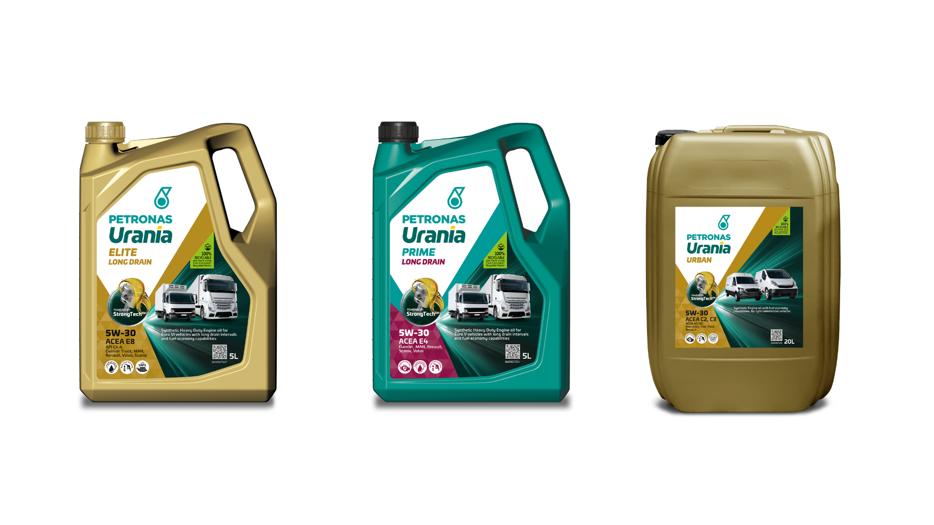 PETRONAS Lubricants International lanceert vernieuwde PETRONAS Urania lijn