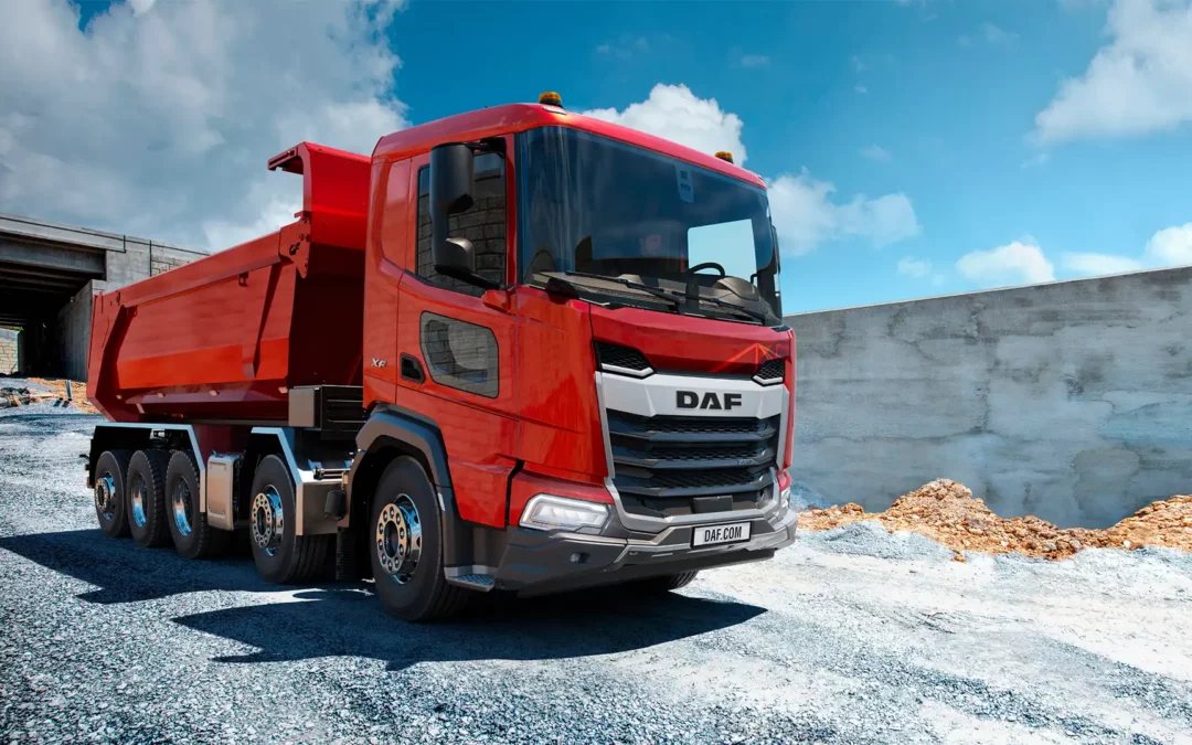 DAF élargit sa gamme avec un châssis 10×4 construit en usine