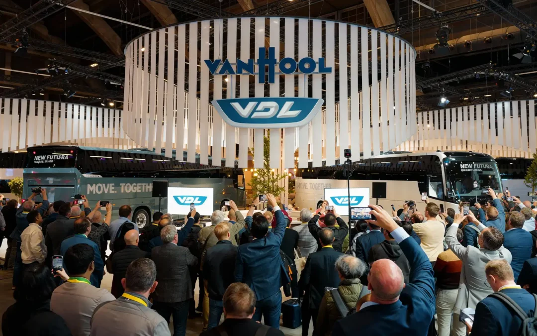 VDL Bus Group presenteert nieuwe touringcar op Busworld