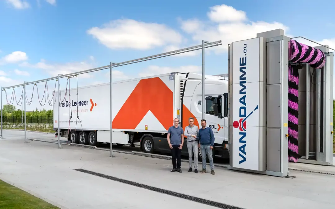 Van Damme installations de lavage pour camions : la norme en matière d’entretien professionnel des poids lourds
