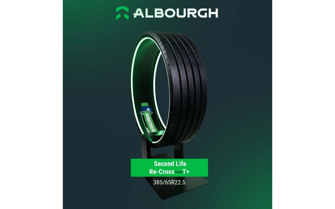 Albourgh lance le concept Second Life avec le 385/65R22.5 Re-Cross T+