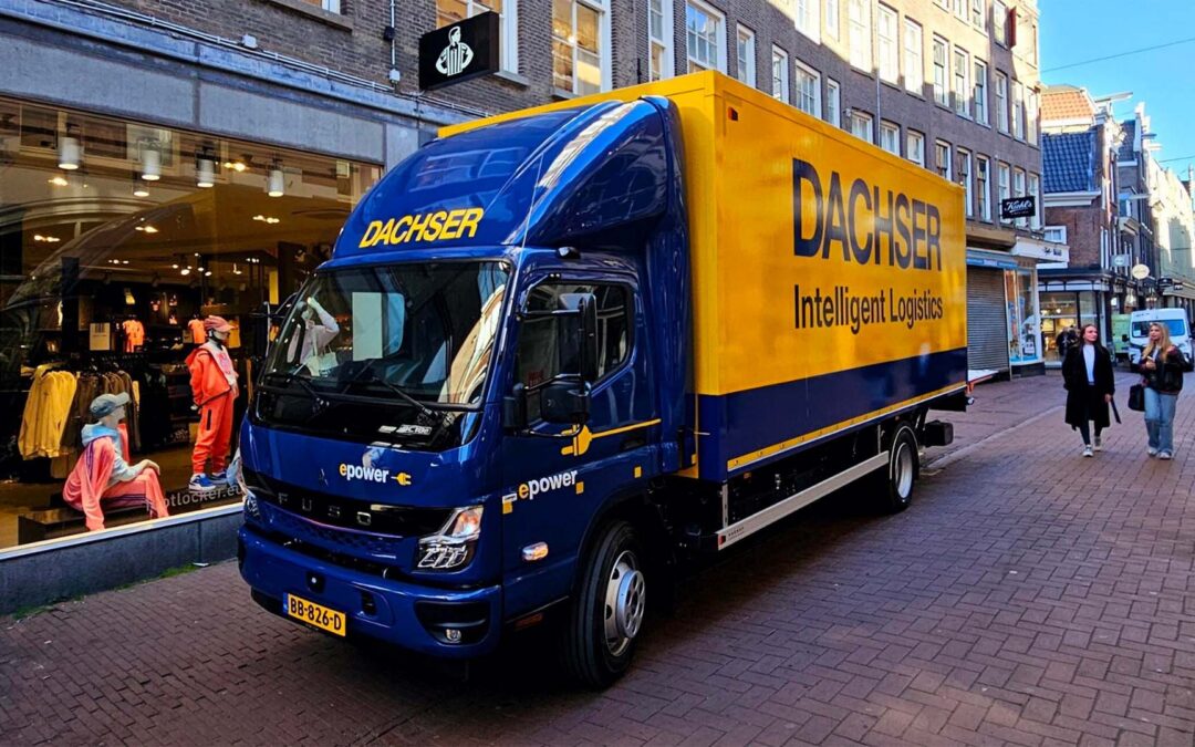 Dachser étend son concept de livraison sans émissions à Amsterdam
