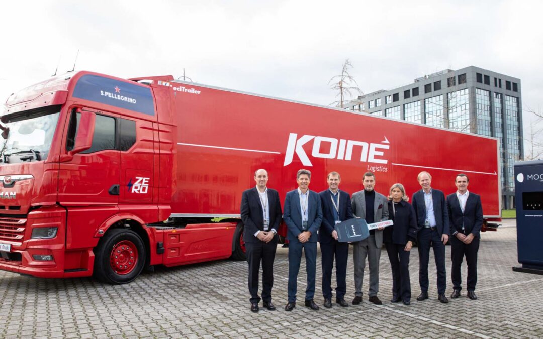 MAN et Koinè entament l’électrification pour Sanpellegrino