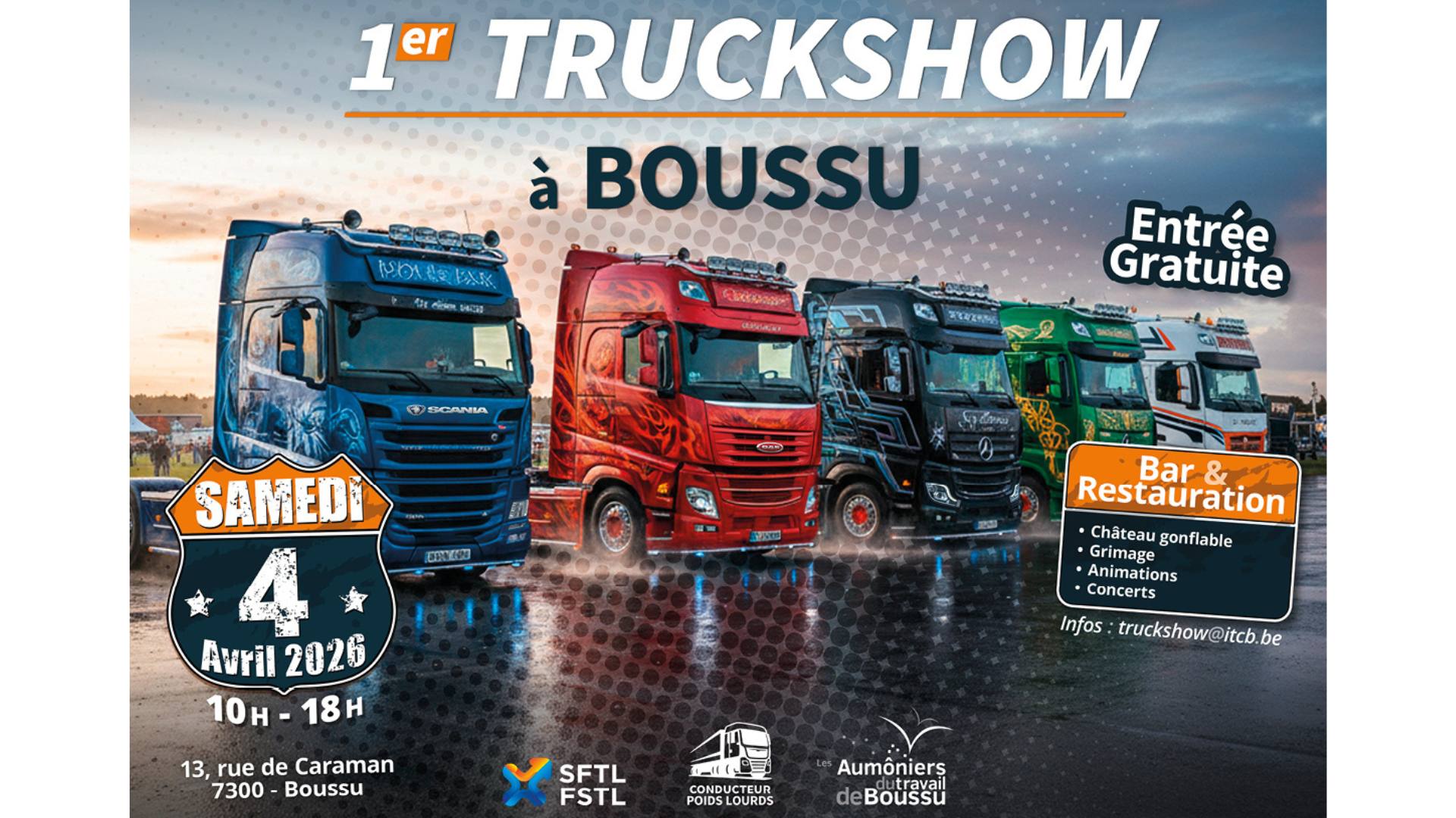 Les élèves des Aumôniers du Travail créent l&rsquo;événement avec leur premier « Truckshow »