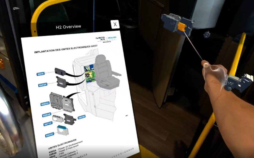 IVECO BUS Academy transformeert de opleidingservaring van klanten met virtual reality