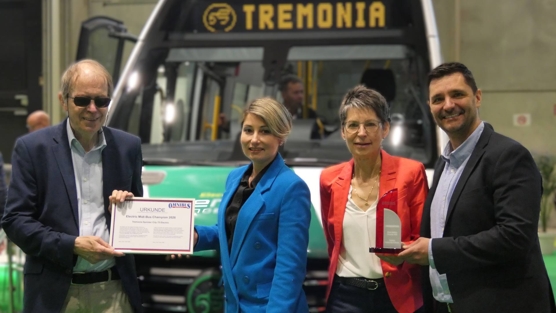 Tremonia Mobility célèbre un double succès au salon Bus2Bus 2026 à Berlin