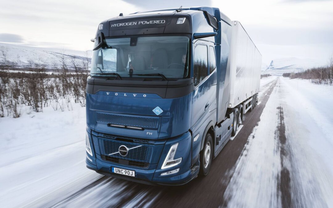 Krachtig en brandstofefficiënt – maak kennis met Volvo’s toekomstige waterstoftruck