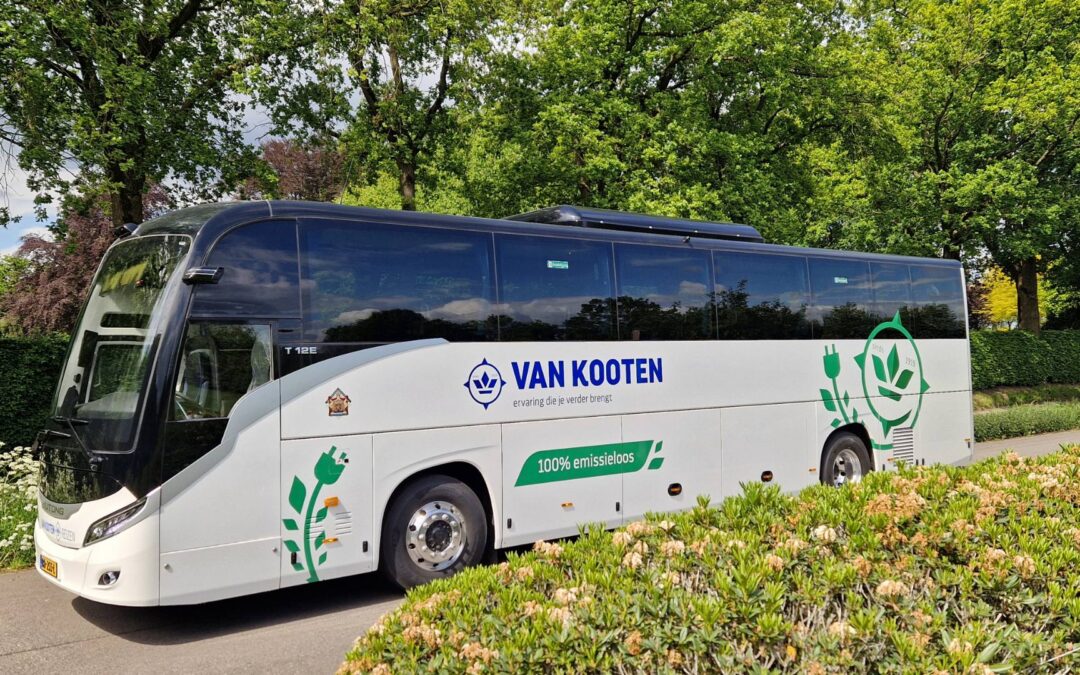 Van Kooten Reizen presenteert eerste volledig elektrische touringcar