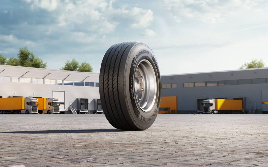 Kom verder. De nieuwe Conti Hybrid HT 5 trailerband.