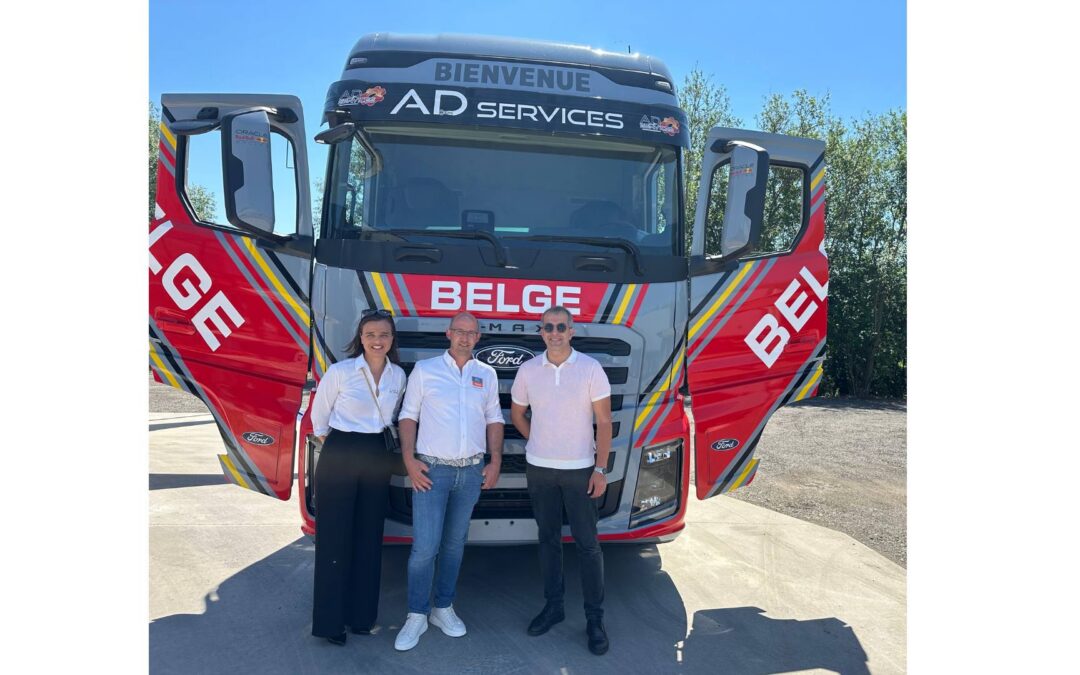 Officieel Ford Trucks dealer in Courcelles opende officieel zijn deuren in zijn gloednieuwe vestiging.