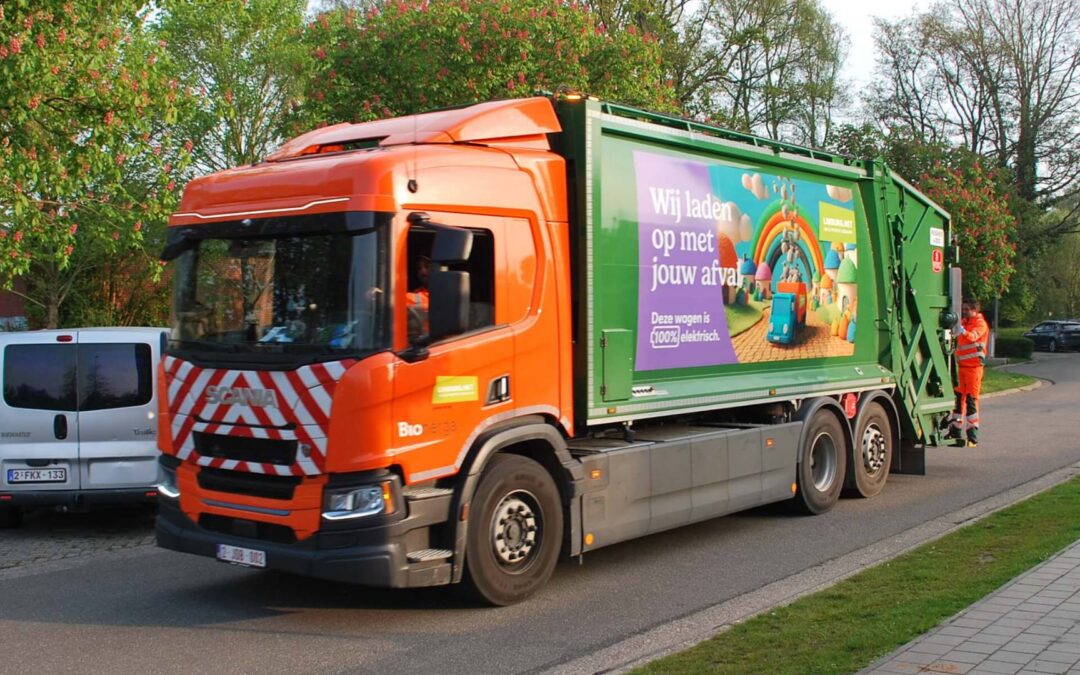Limburg.net kiest Scania voor zijn eerste elektrische vuilniswagen
