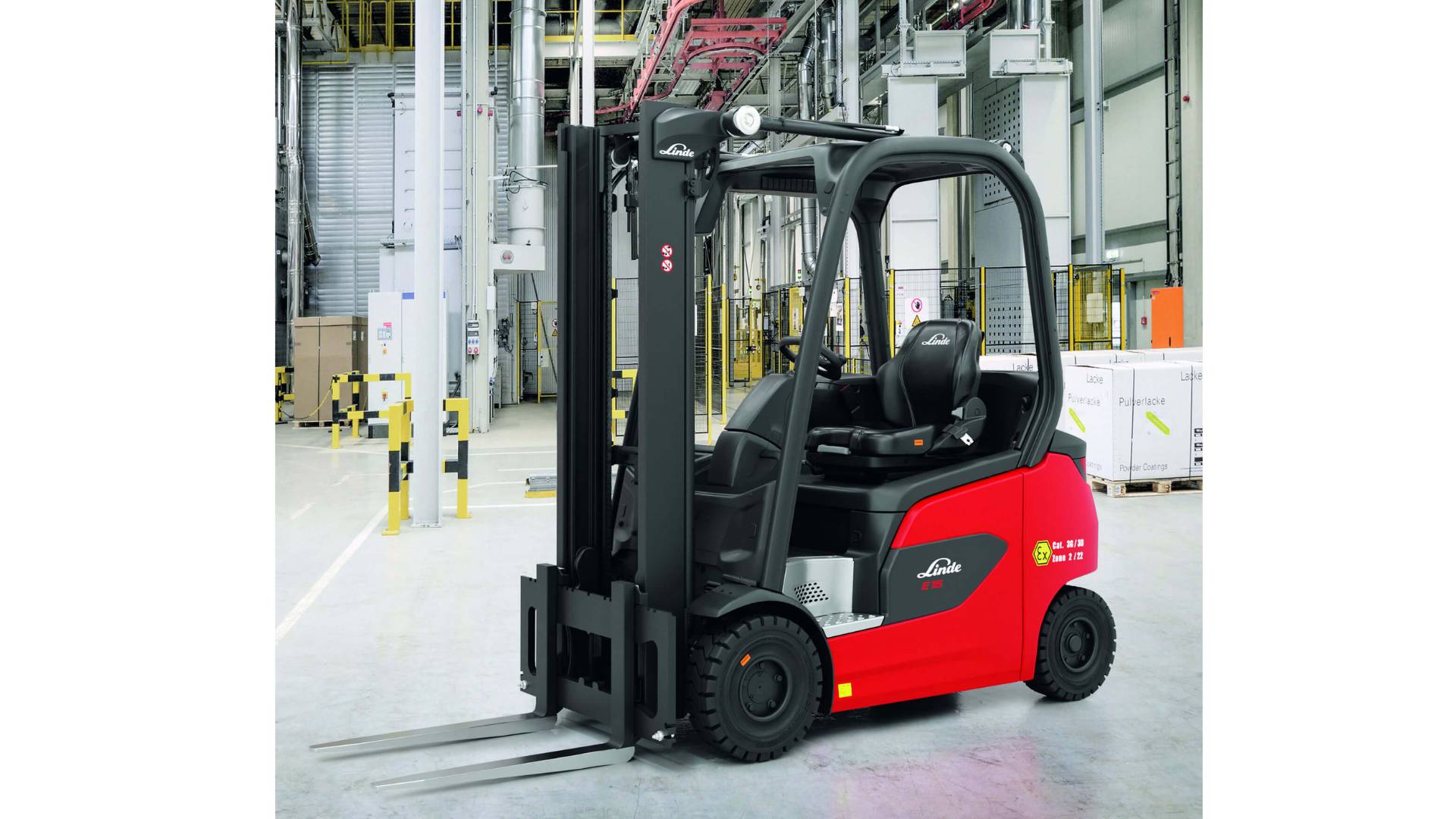Linde MH vernieuwt aanbod explosiebeveiligde elektrische heftrucks