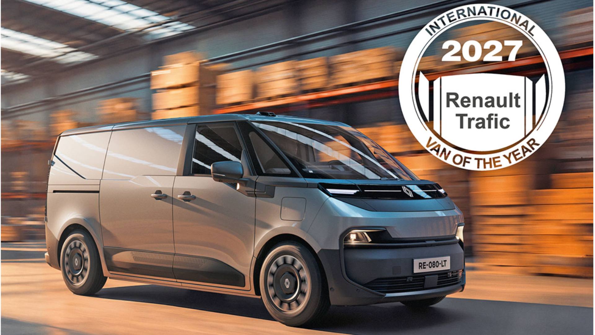 Le Renault Trafic E-Tech de quatrième génération remporte le 35e prix « International Van of the Year » 2027