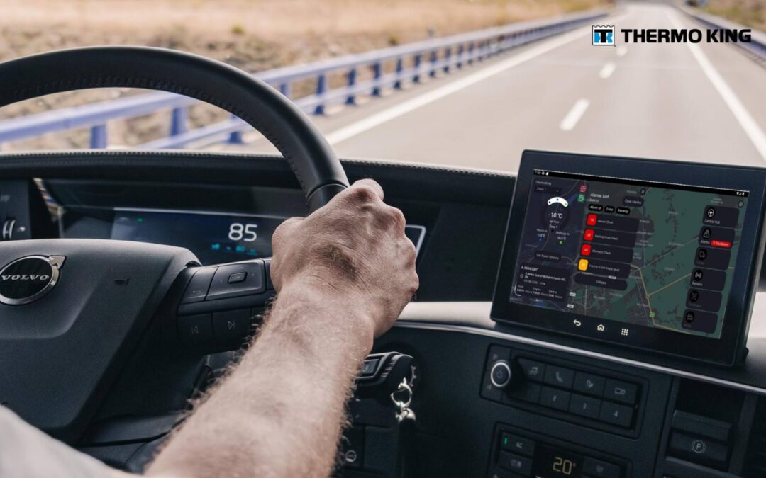Thermo King et Volvo Trucks sont les premiers à proposer le contrôle des groupes frigorifiques via le système d’infodivertissement