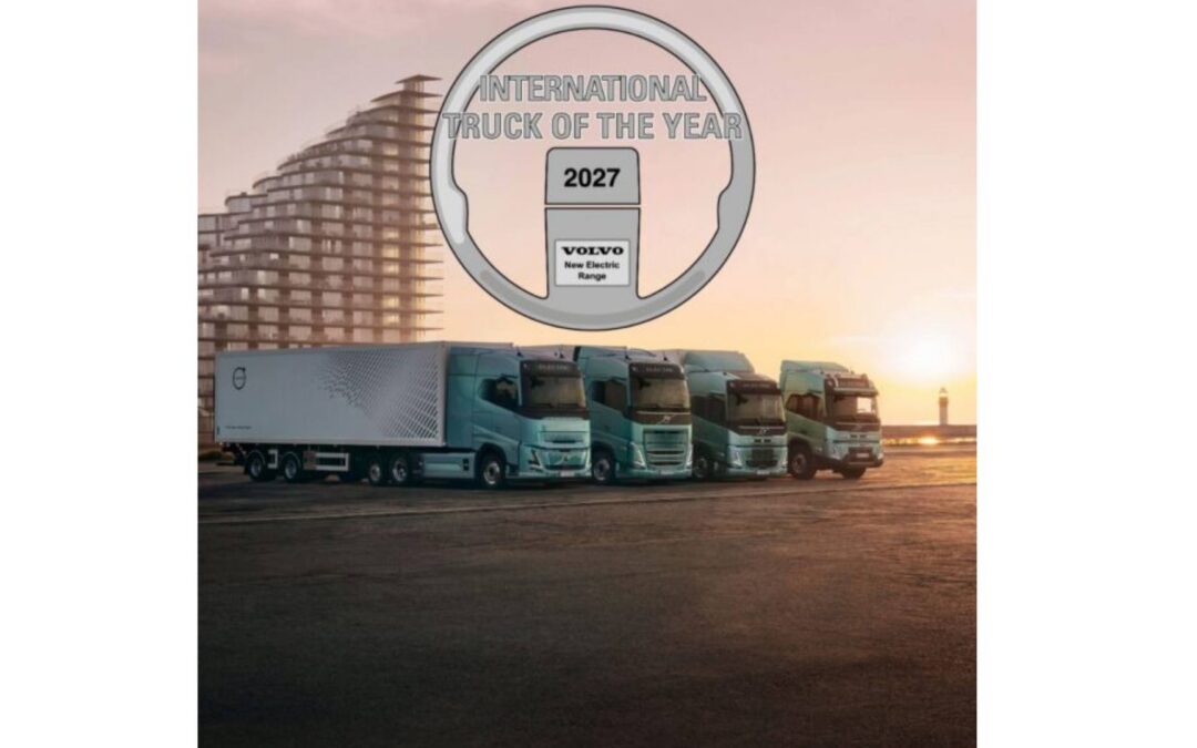 Gamma elektrische zware trucks van Volvo Trucks winnaar “International Truck of the Year 2027”