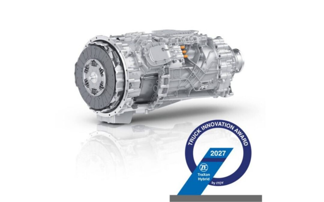ZF wint de “Truck Innovation Award 2027” met zijn TraXon Hybrid !