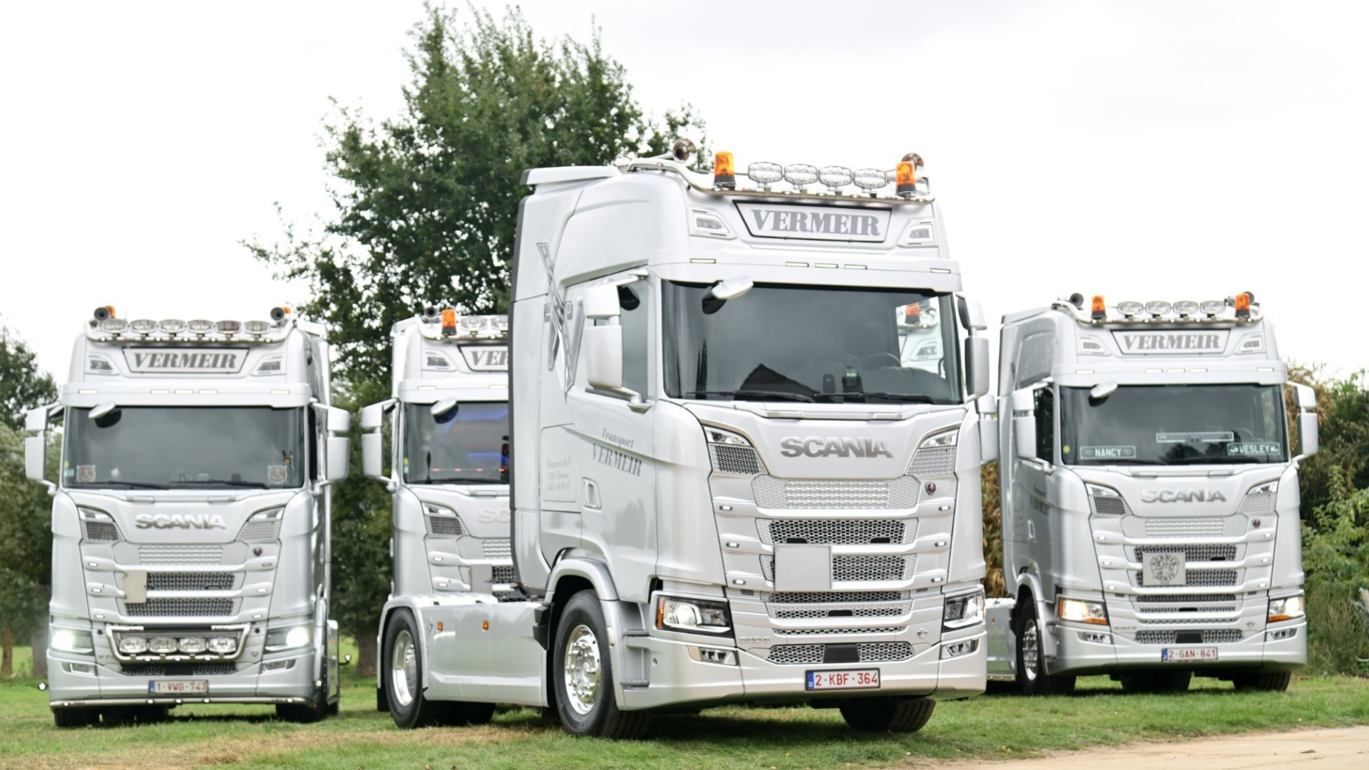 Scania V8 voor 20 jaar Transport Vermeir